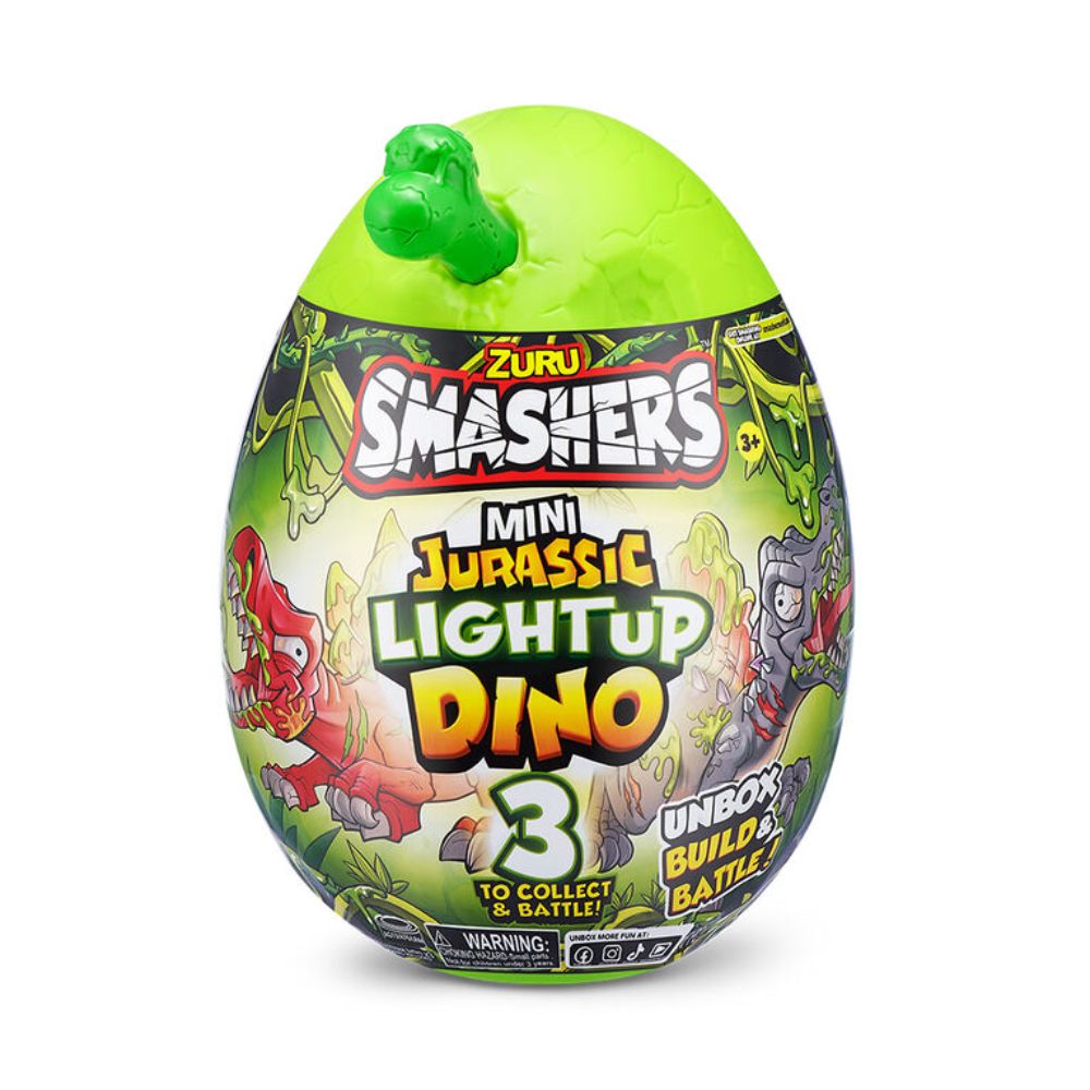 Zuru Smashers S1 Mini Jurassic Light-Up Dino