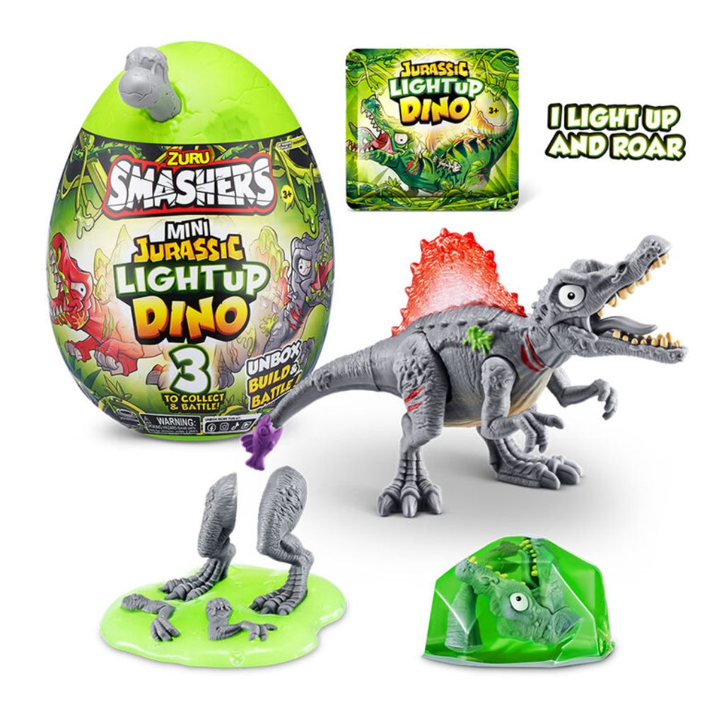 Zuru Smashers S1 Mini Jurassic Light-Up Dino