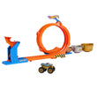 Hot Wheels Monster Trucks Loop & Flip Trophy Challenge Playset