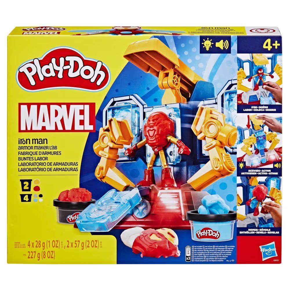 Play-Doh Marvel Iron Man Armor Maker Lab Playset with Iron Man Action Figure
