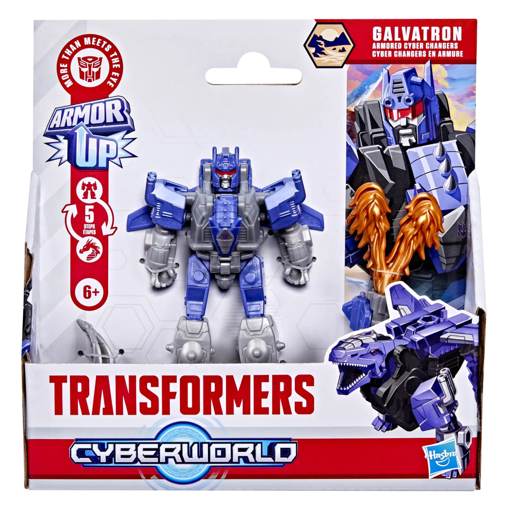 Transformers Cyberworld Armored Cyber Changers Galvatron Transformers Cyberworld Armored Cyber Changers Galvatron