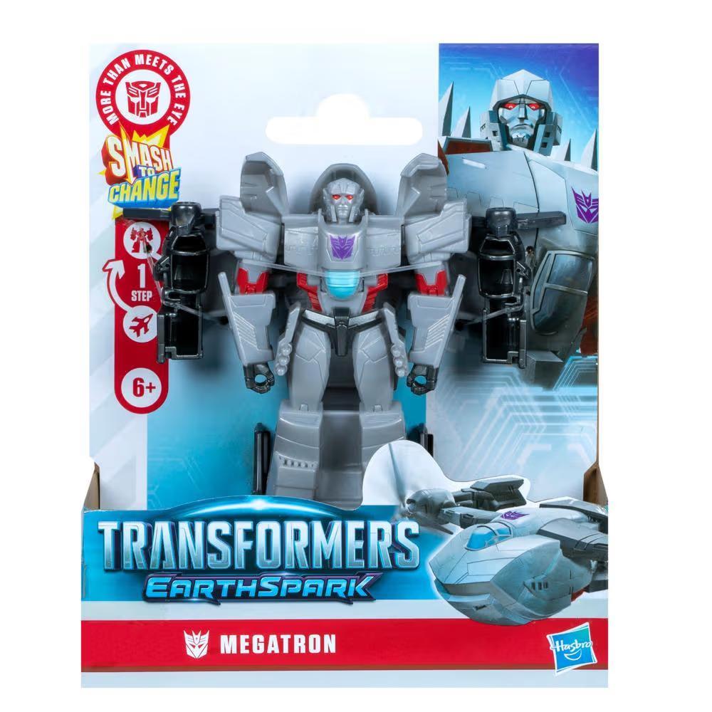 Transformers EarthSpark 1-Step Smash Changers 4In Megatron Transformers EarthSpark 1-Step Smash Changers 4In Megatron
