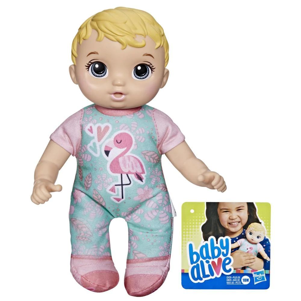Baby Alive 9.5-Inch Cute â€˜n Cuddly Baby Doll