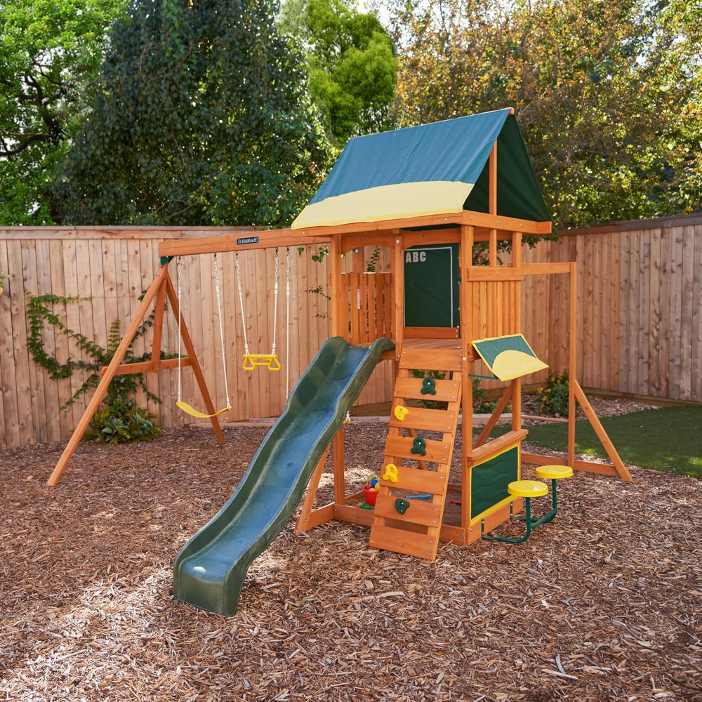 KidKraft Brightside Wooden Swing Set KidKraft Brightside Wooden Swing Set