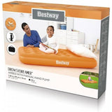 Bestway drowsy dreamer airbed with manual hand pump 158cm x 89cm x 18cm