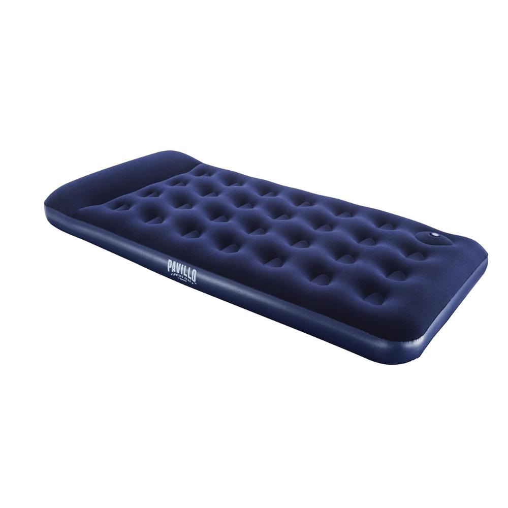 Bestway Pavillo Air Mattress Twin with Built-in Foot Pump blue 1.88 m x 99 cm 28
