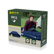 Bestway Pavillo Air Mattress Twin with Built-in Foot Pump blue 1.88 m x 99 cm 28