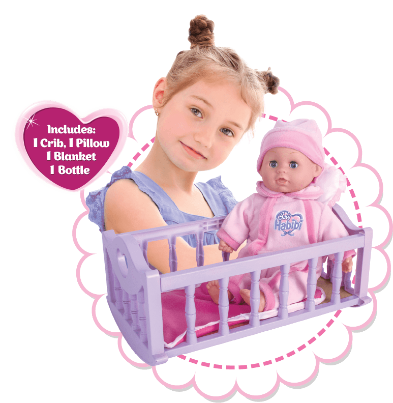 Baby Habibi Doll My Bed Time