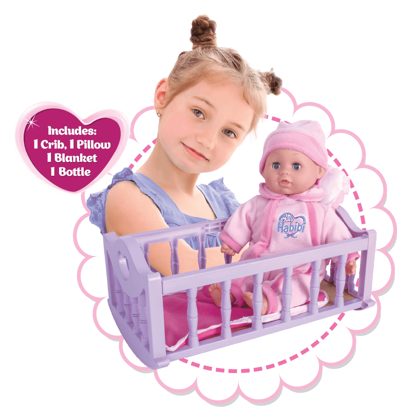 Baby Habibi Doll My Bed Time – Toys4me