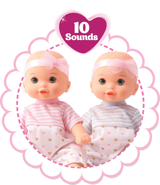 Baby Habibi Doll Twins Play Set