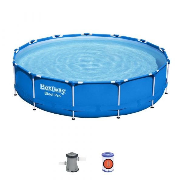 Bestway Steel Pro Round 3.96m x 84cm Bestway Steel Pro Round 3.96m x 84cm