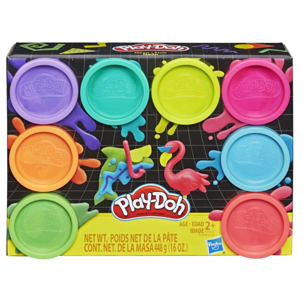 Play-Doh 8 Pack Neon Modeling Compound Play-Doh 8 Pack Neon Modeling Compound