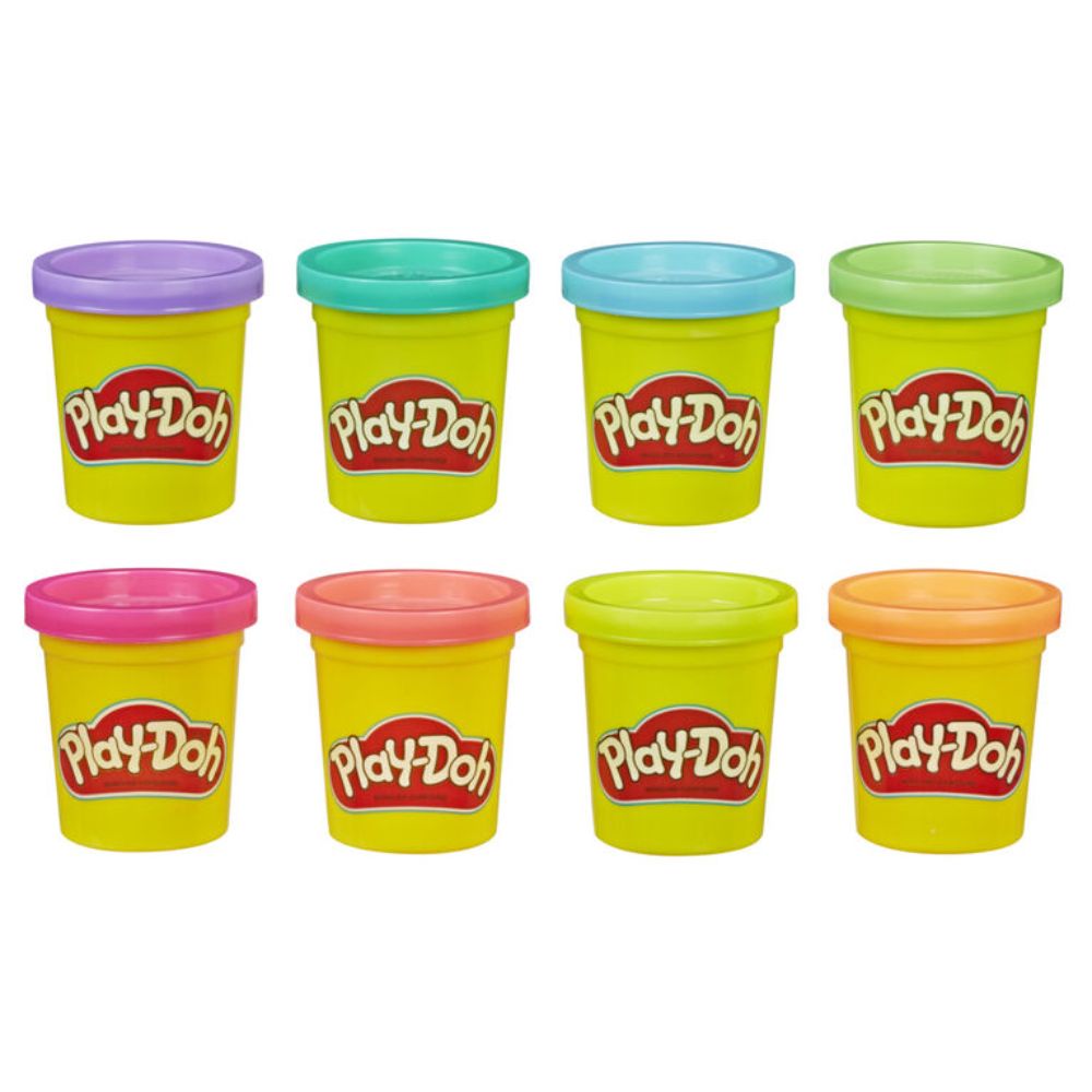 Play-Doh 8 Pack Neon Modeling Compound