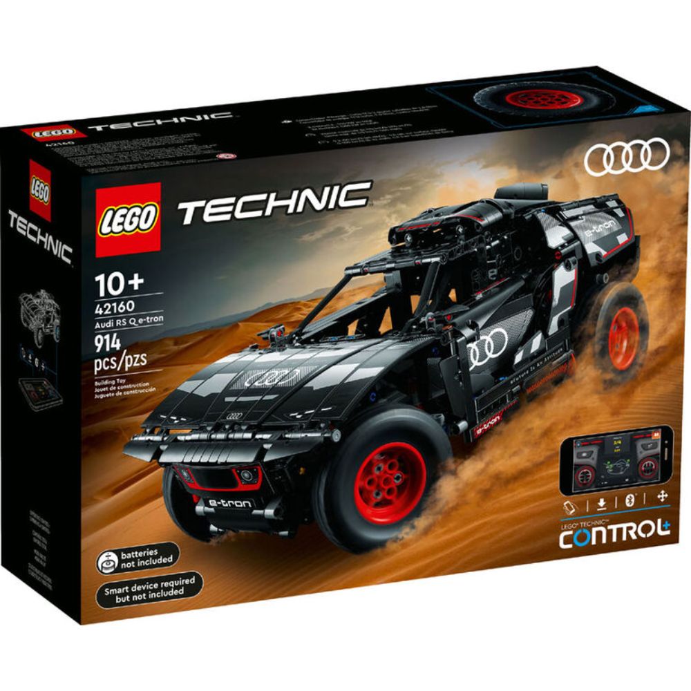 Lego Technic Audi RS Q e-tron 42160 Building Toy Set (914 Pieces)