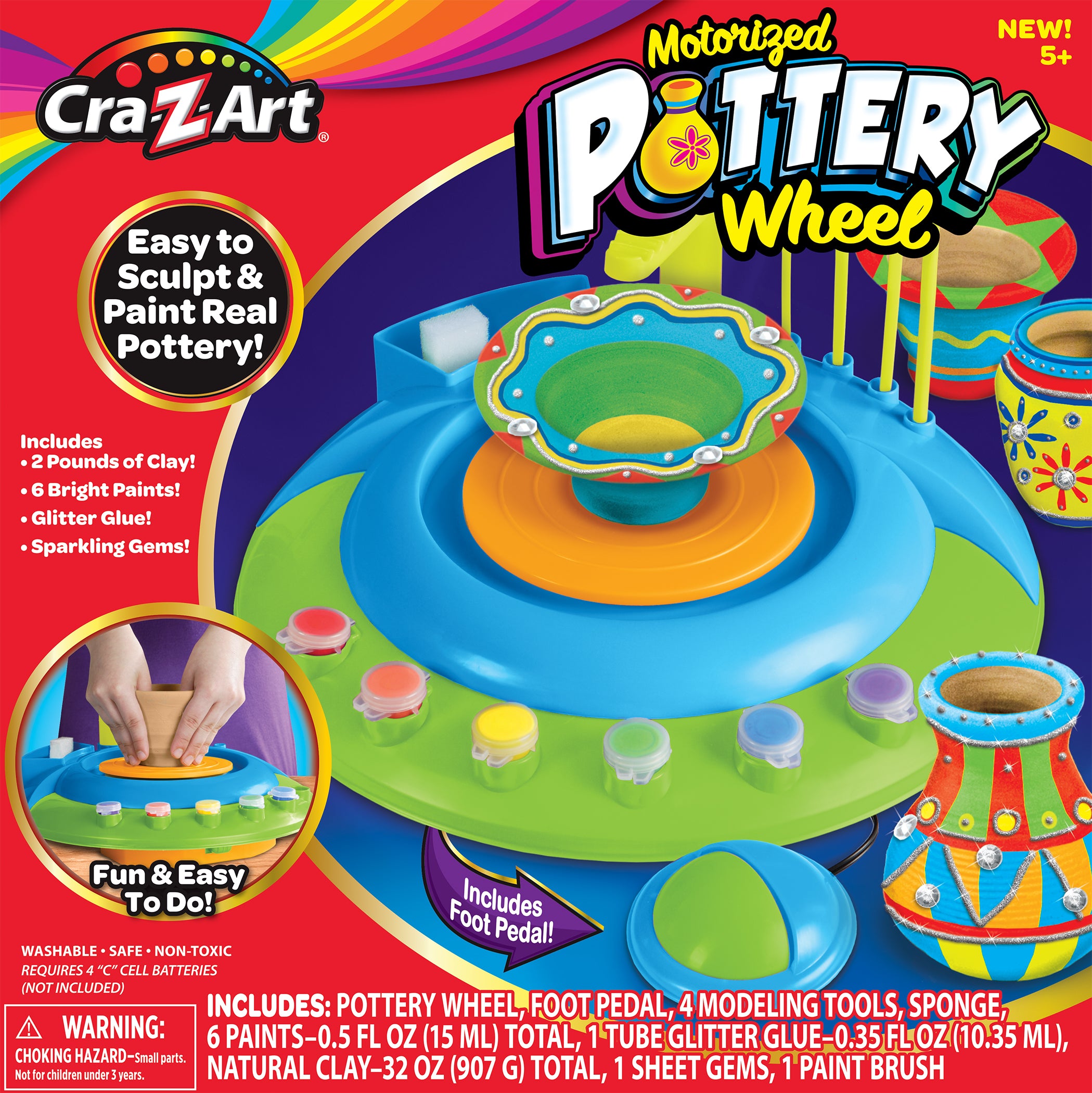 CraZart Motorized Pottery Wheel CraZart Motorized Pottery Wheel