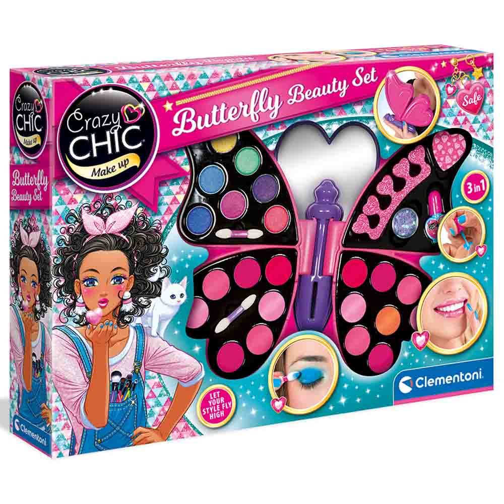 Clementoni Crazy Chic Butterfly Beauty Set Clementoni Crazy Chic Butterfly Beauty Set