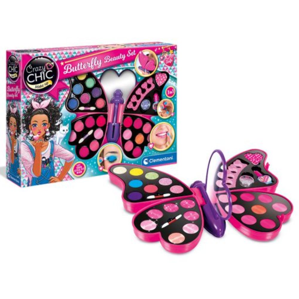 Clementoni Crazy Chic Butterfly Beauty Set Clementoni Crazy Chic Butterfly Beauty Set
