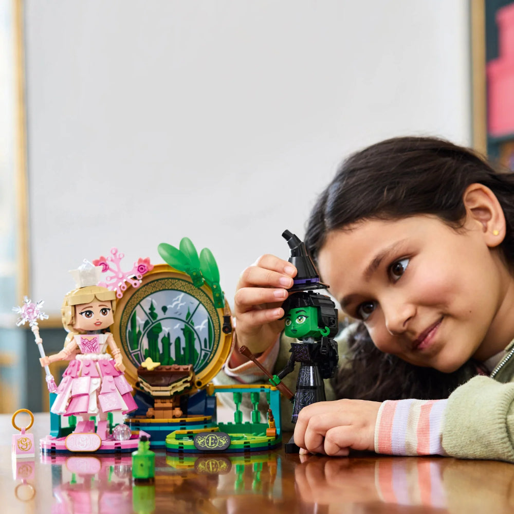 LEGO® Wicked Elphaba & Glinda Figures LEGO® Wicked Elphaba & Glinda Figures