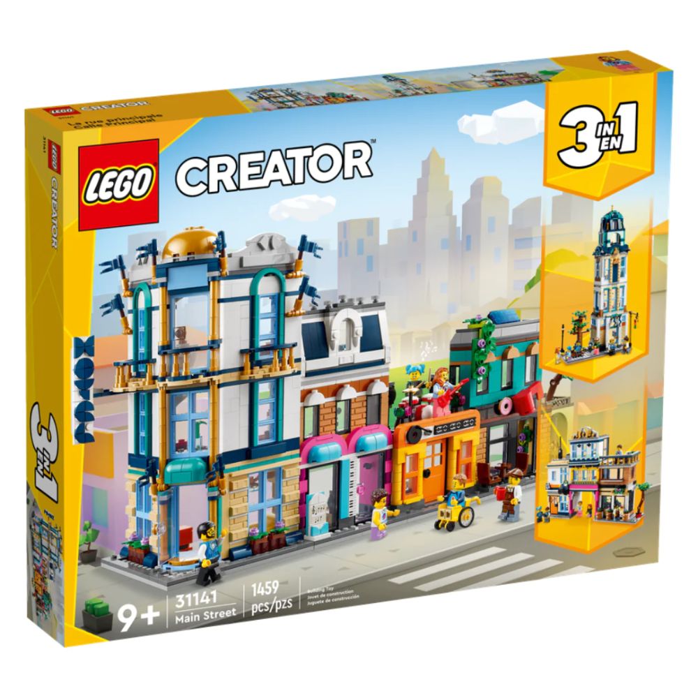 Lego Creator Main Street 31141 Building Toy Set 1 459 Pieces Toys4me