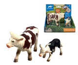 Animal Planet 2 Pcs Cow In Open Touch Box