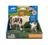 Animal Planet 2 Pcs Cow In Open Touch Box