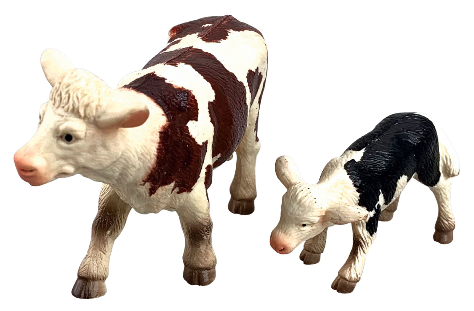 Animal Planet 2 Pcs Cow In Open Touch Box