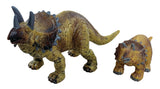 Animal Planet 2 Pcs Triceratops In Open Touch Box