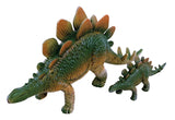 Animal Planet 2 Pcs Stegosaurus In Open Touch Box