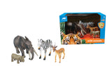 Animal Planet 4 Pcs Jungle Animal In Open Touch Box