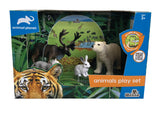 Animal Planet 4 Pcs Polar Animal In Open Touch Box