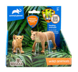 Animal Planet 2 Pcs Lioness In Open Touch Box