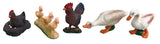 Animal Planet 5 Pcs Chickens And Ducks In Open Touch Box