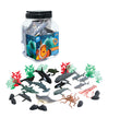 Animal Planet 30 Pcs Ocean Animal Playset In 32L Bucket