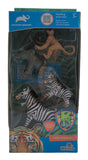 Animal Planet 4 Pcs Wild Animal In Window Box