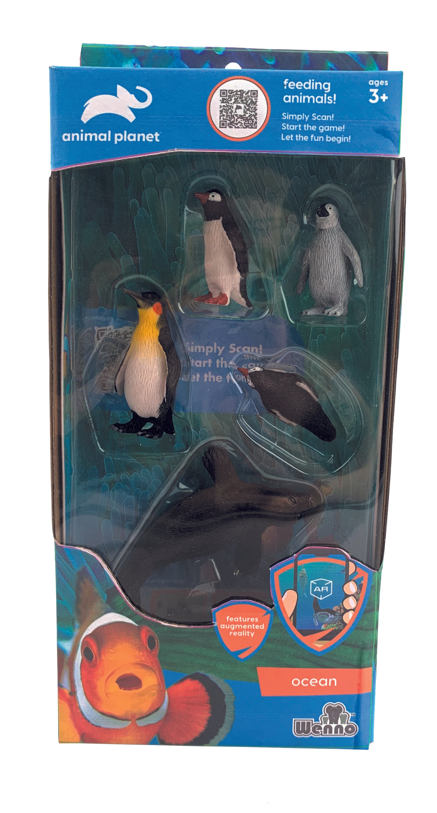 Animal Planet 5 Pcs Polar Animal In Window Box