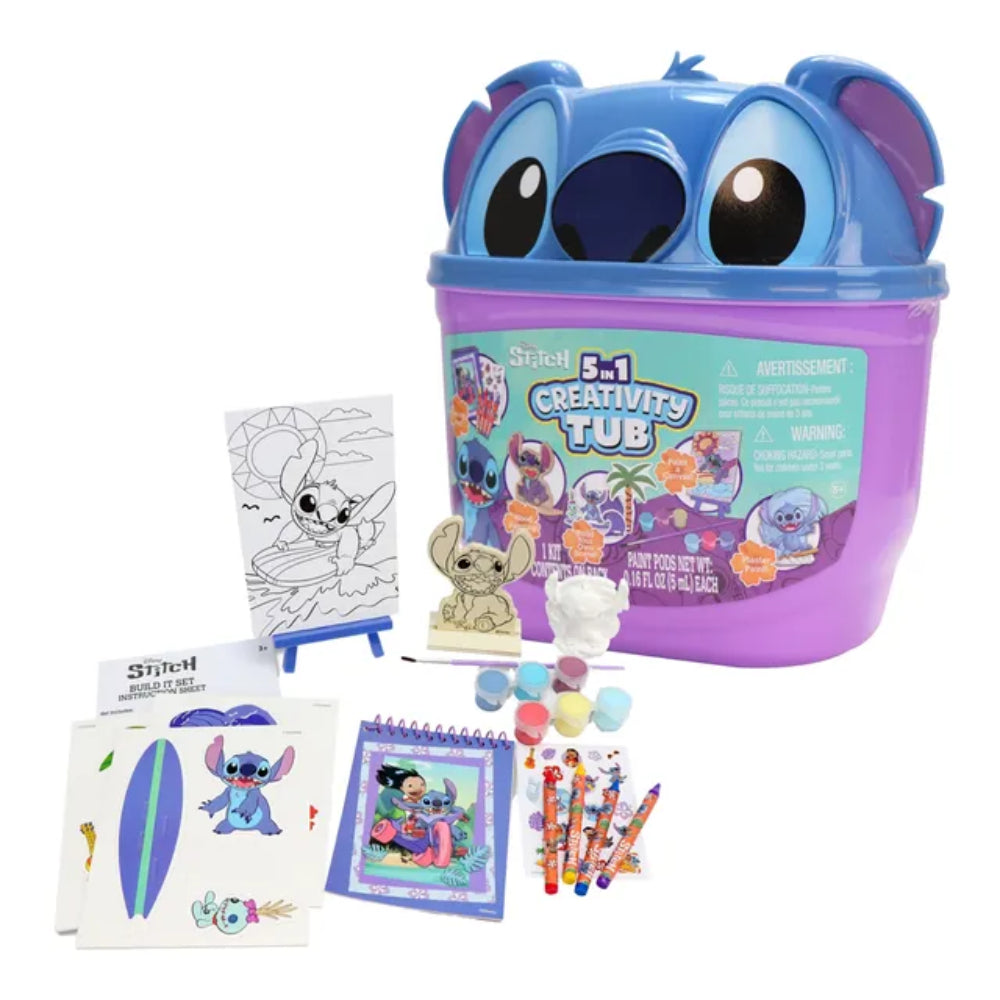 Stitch 5 in 1 Creativity Tub