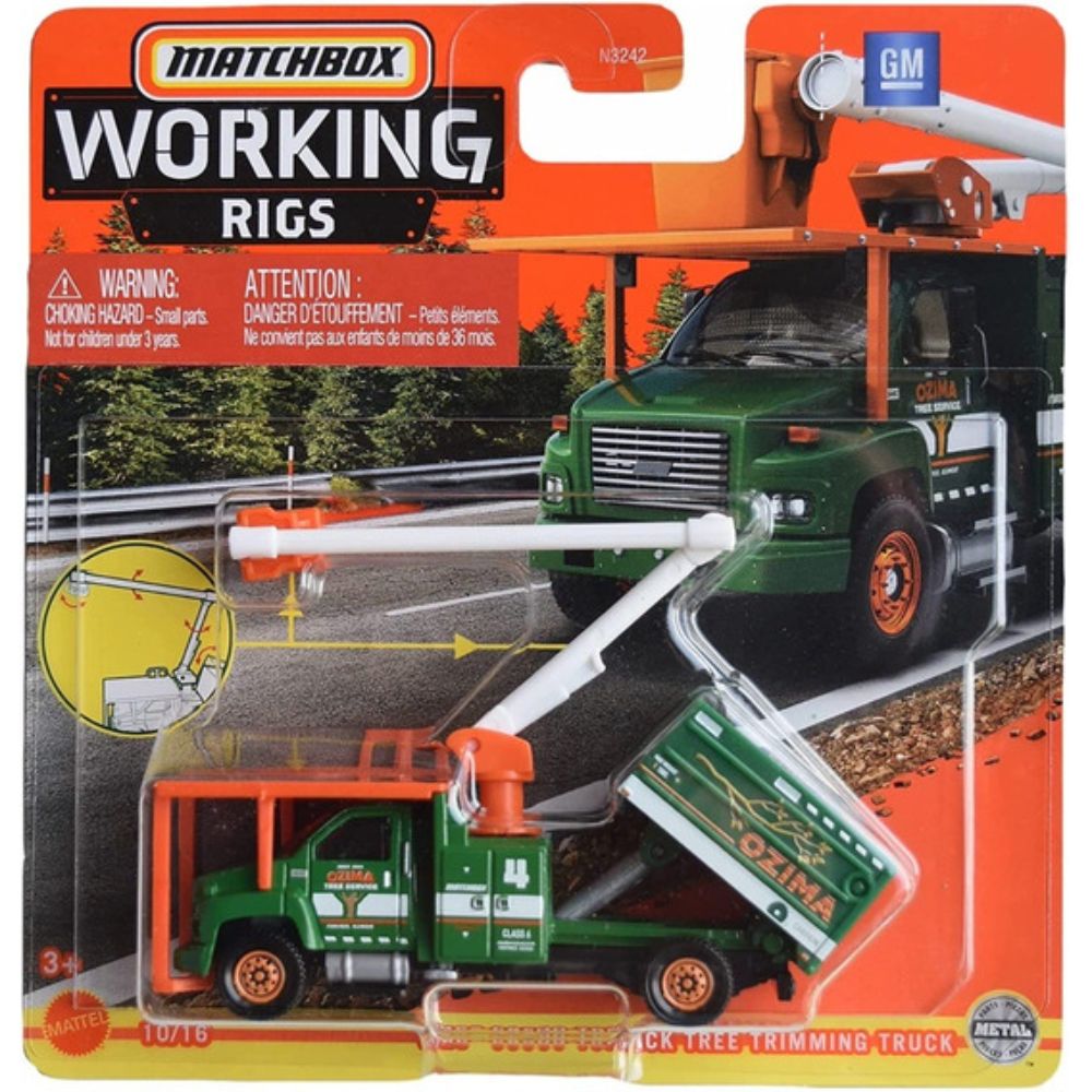 Match Box Working Rigs Die-Cast Assorted Match Box Working Rigs Die-Cast Assorted