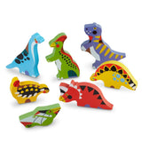 Melissa & Doug - Dinosaurs Chunky Puzzle - 7 Pieces