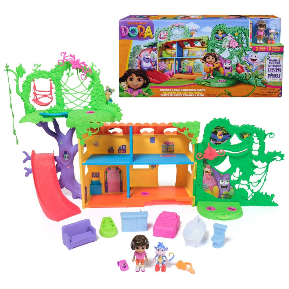 Dora The Explorer Explore & Play Rainforest Casita Playset