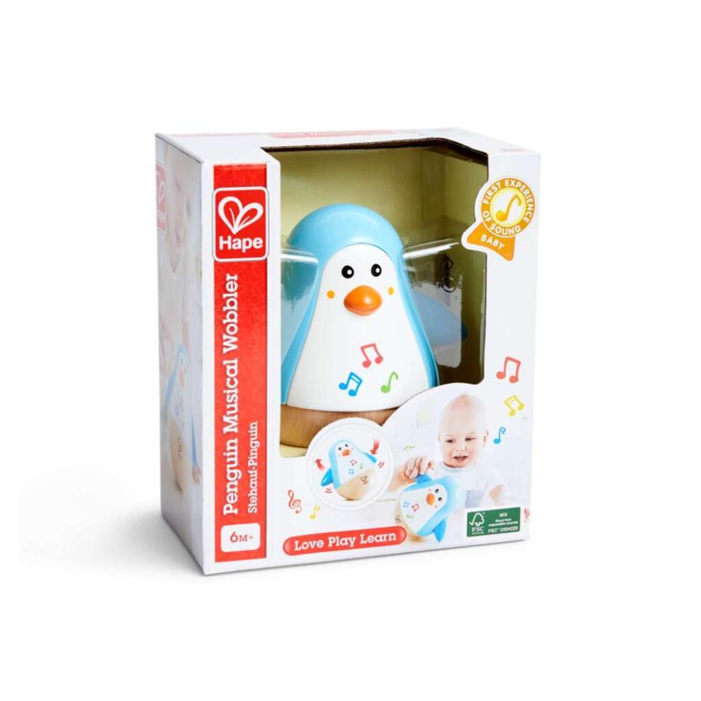 Hape Penguin Music Wobbler Hape Penguin Music Wobbler