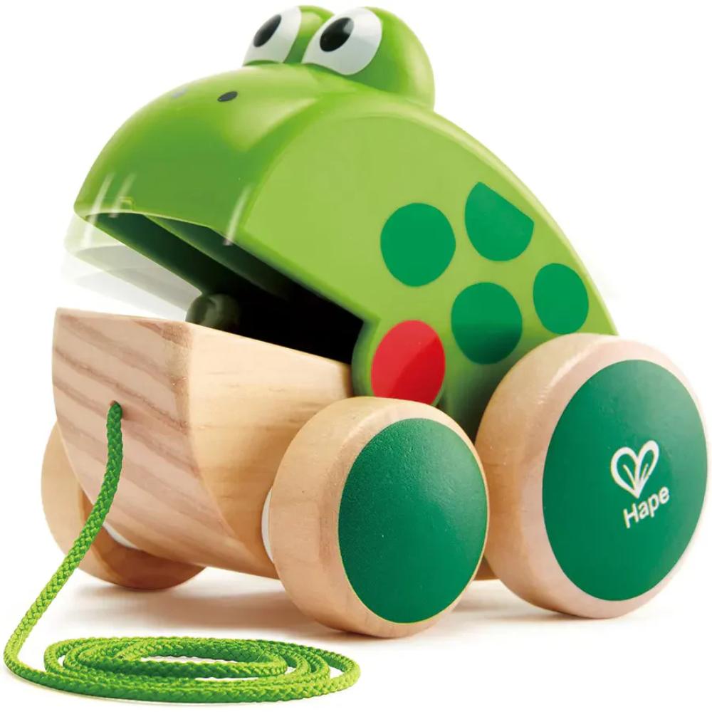Hape Pull Along Frog Hape Pull Along Frog