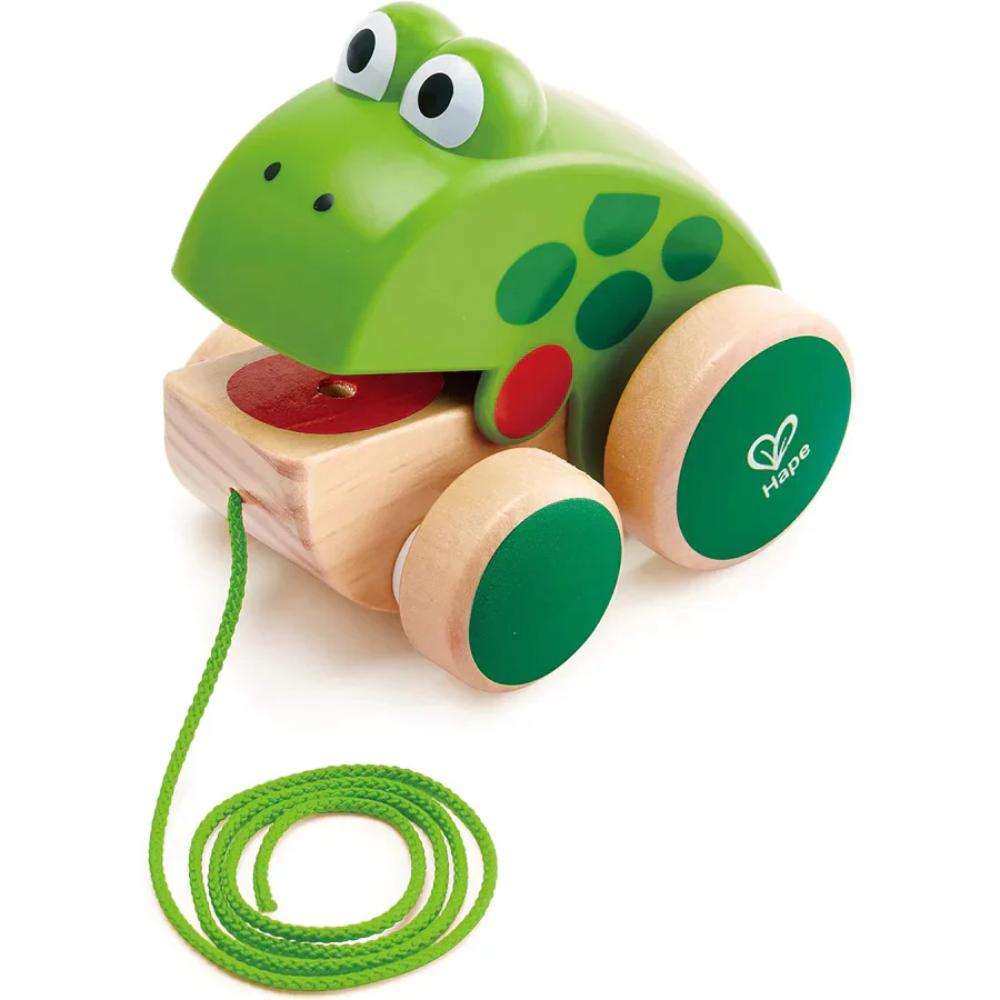 Hape Pull Along Frog Hape Pull Along Frog