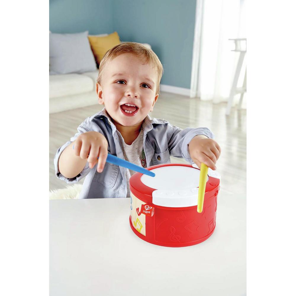 Hape Learn With Lights Drum Hape Learn With Lights Drum