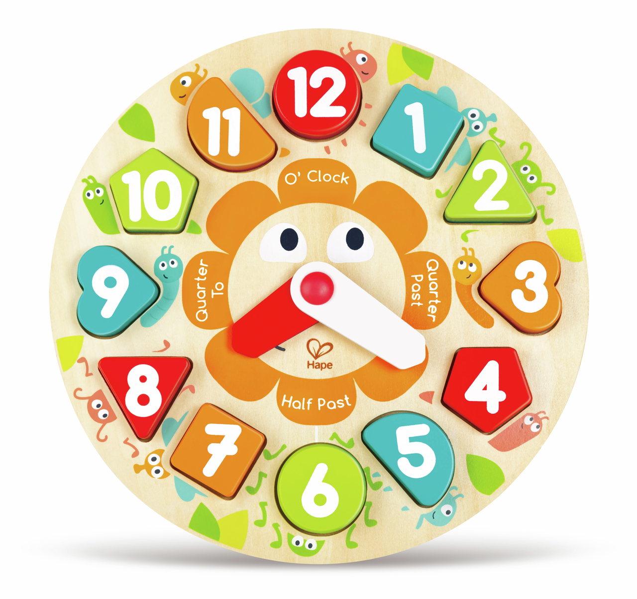 Hape Chunky Clock Wooden Puzzle