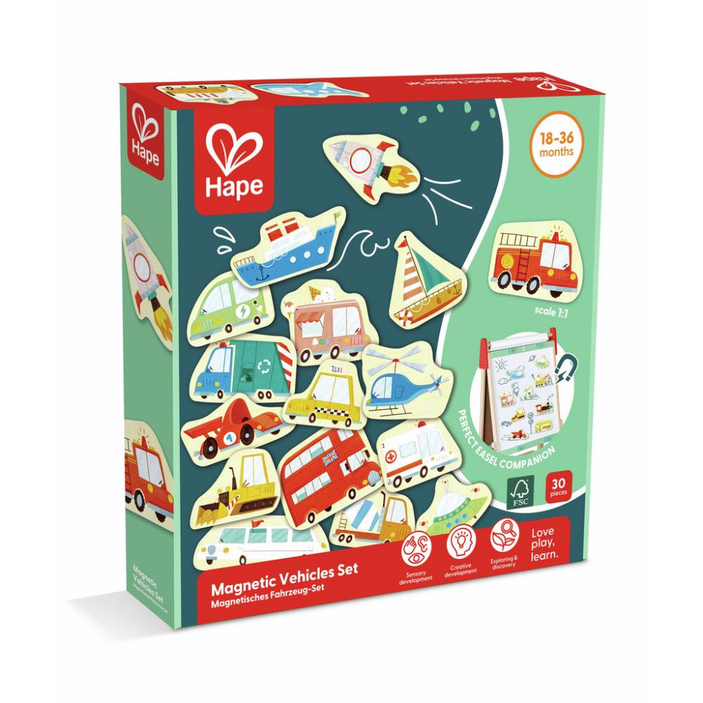 Hape Magnetic Vehicles Set Hape Magnetic Vehicles Set