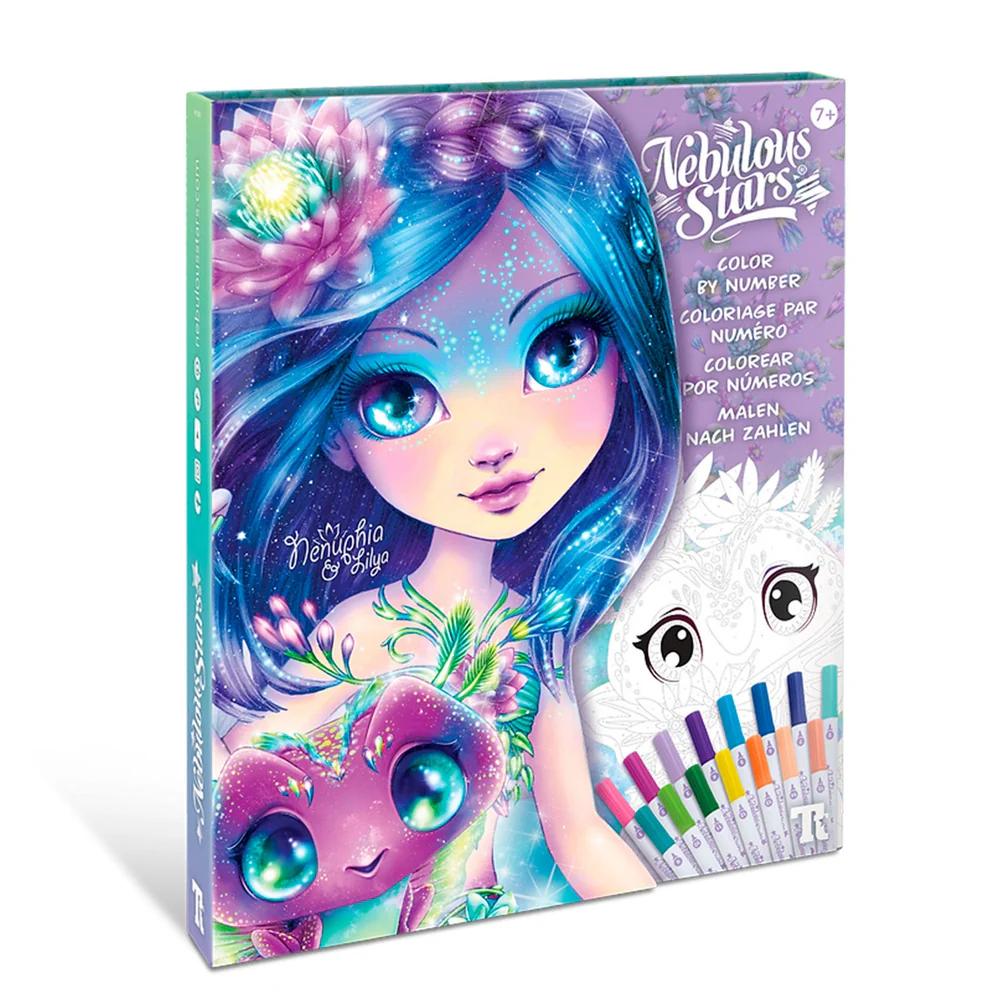 Nebulous Stars Color by Number Book Set