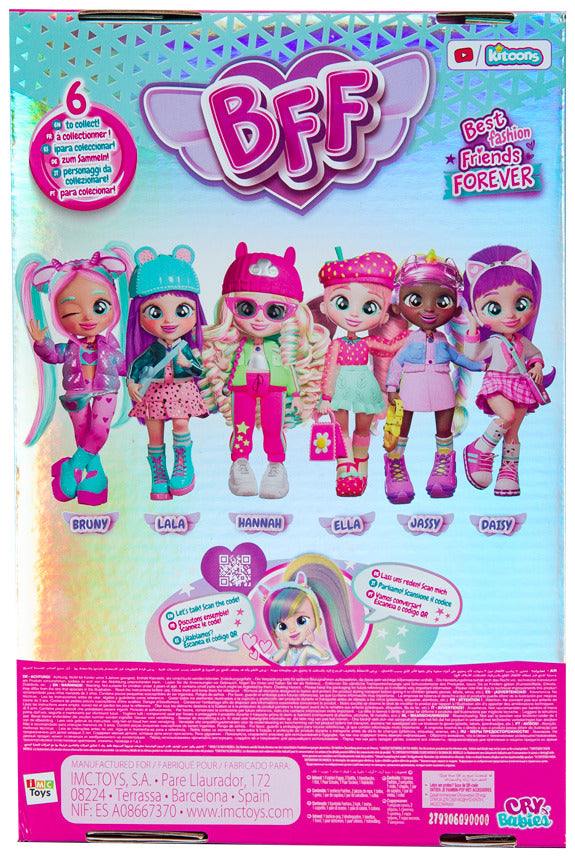 Cry Babies Bff Doll Ella 8"