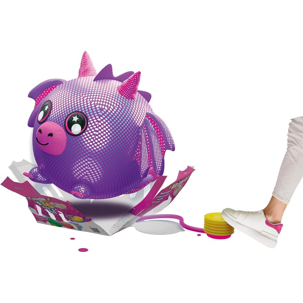 Biggies Inflatable Plush Dragon Biggies Inflatable Plush Dragon