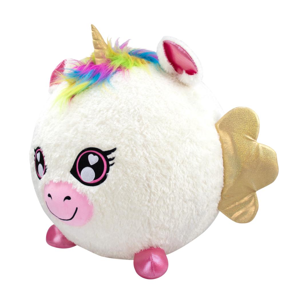 Biggies Inflatable White Unicorn