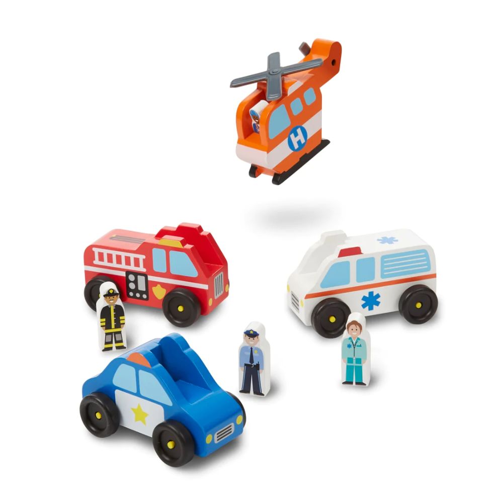 Melissa & Doug - Emergency Vehicle Set